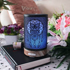 Vintage Metal Ultrasonic 100ml Essential Oil Aroma Diffuser - Butterfly / US