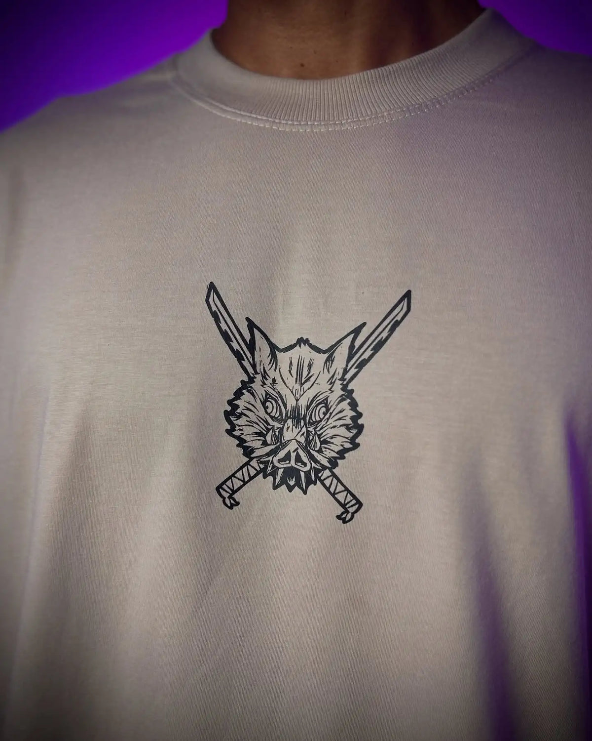 Demon Slayer Graphic T Shirts Oversized Hip Hop Streetwear