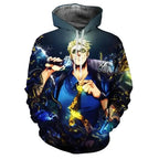 Jujutsu Kaisen Satoru Gojo Hoodie Anime Manga Sweatshirt