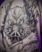 Demon Slayer Graphic T Shirts Oversized Hip Hop Streetwear