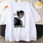 Eren Jaeger T-Shirt Attack on Titan Graphic Tee