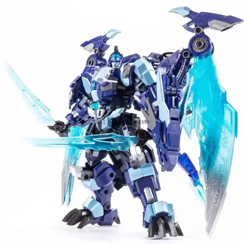 En Stock juguete de transformación Jinbao llama azul dragón rojo dragón 8871 8871B KO DF07 DF08 DF-07 figura de acción juguete colección regalo