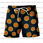 Luffy Dressrosa Trousers & Hawaiian Shirt One Piece Set