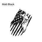 American Bald Eagle Flag Tailgate Decal – Pickup Truck Vinyl Sticker | Ford F-150, Tacoma, Hilux, D-Max, Dodge Ram