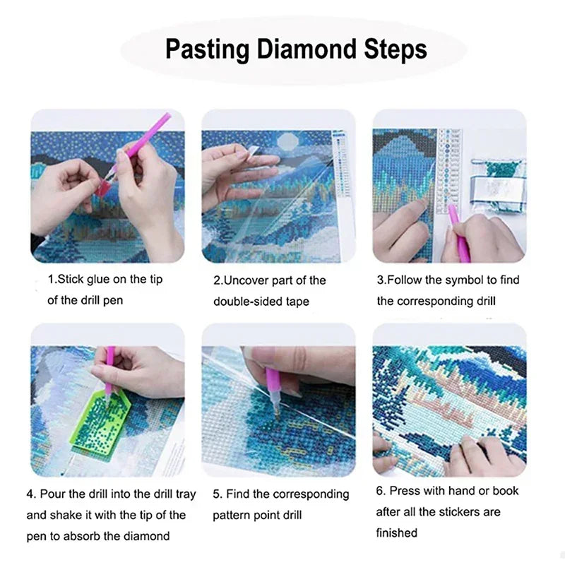 Demon Slayer 5D Diamond Painting Kamado-Nezuko Diamond Embroidery Full Diamond Mosaic DIY Rengoku Kyoujurou Decorative Painting