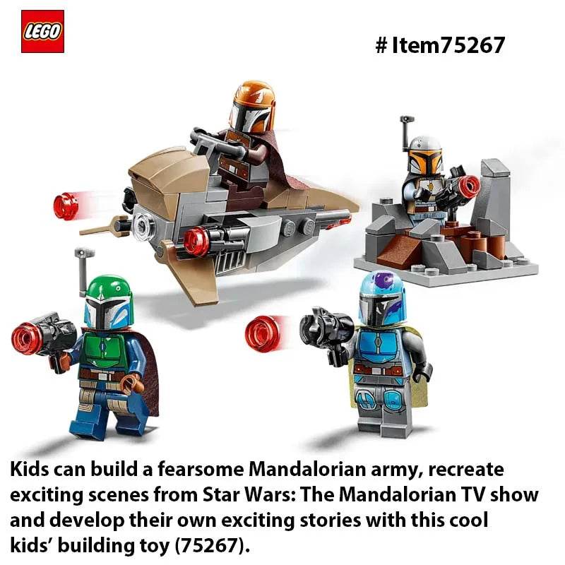 LEGO 75267 Star Wars Mandalorian Battle Pack Mandalorian Shock Troopers,Great Gift Idea for Any Fan of Star Wars 102 PCS - 75267