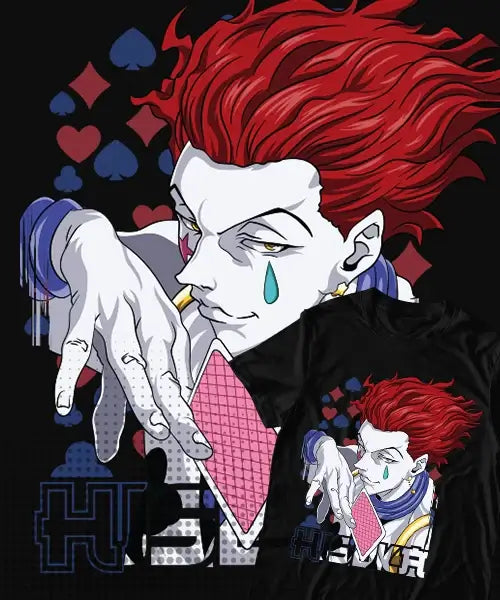 Hisoka Morow T-shirt: Hunter x Hunter Anime Graphic Tee