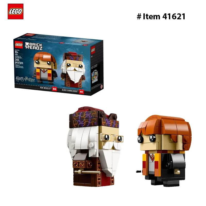 LEGO 41621 Limited Edition BrickHeadz Ron Weasley & Albus Dumbledore Building Kit 245 PCS 10+ years old - 41621