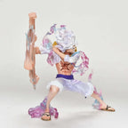 Monkey D. Luffy Anime Figure Gear 5, One Piece Action Figurine PVC Collection 19 CM