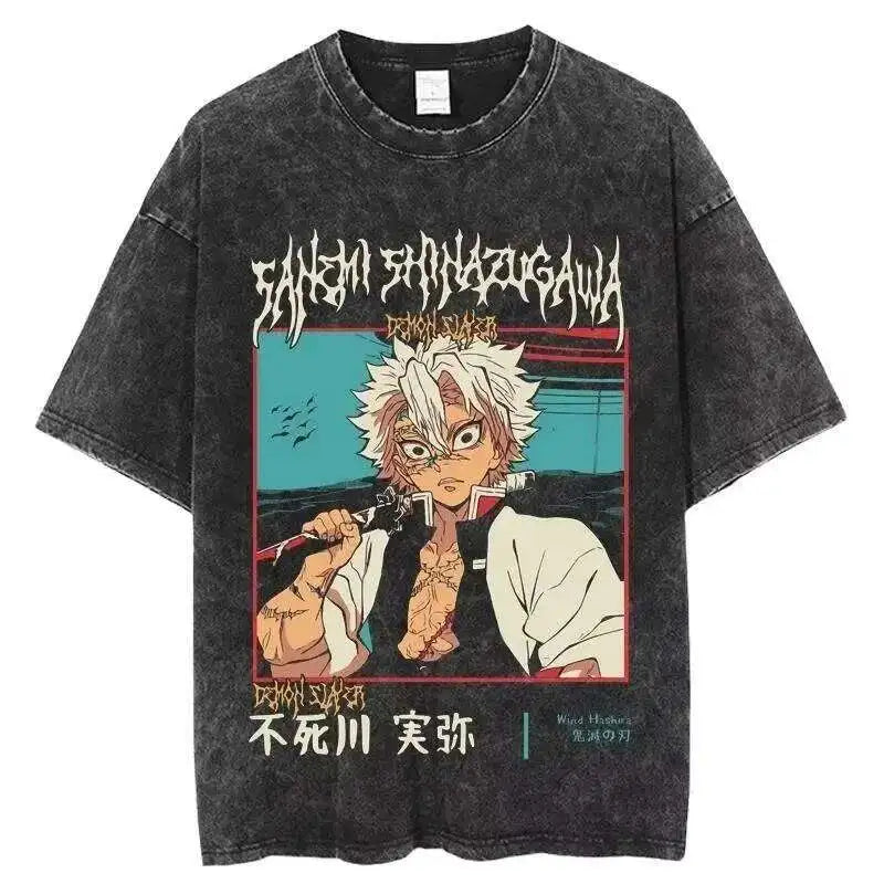 Demon Slayer Rengoku Flame Hashira Anime T-Shirt | Summer