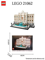 Lego 21062 Roman Wishing Fountain Building Series Retro Building Men's and Women's Building Toys Building Blocks Gifts - Lego 21062