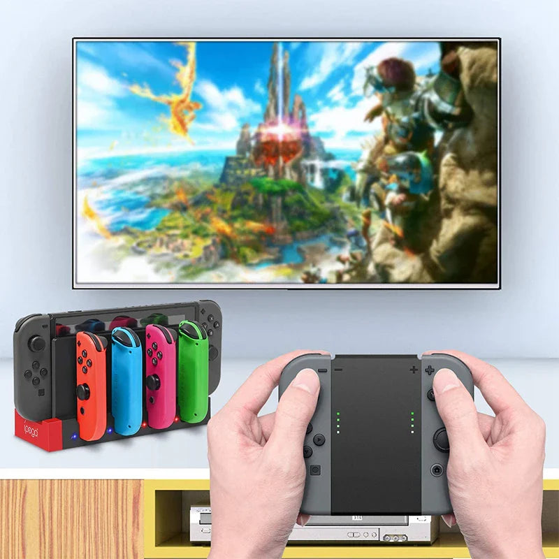 Nintendo Switch JoyCon Charging Dock Hub USB Controller Charger Dock Stand Station Holder Switch NS JoyCon Game Charging Hub