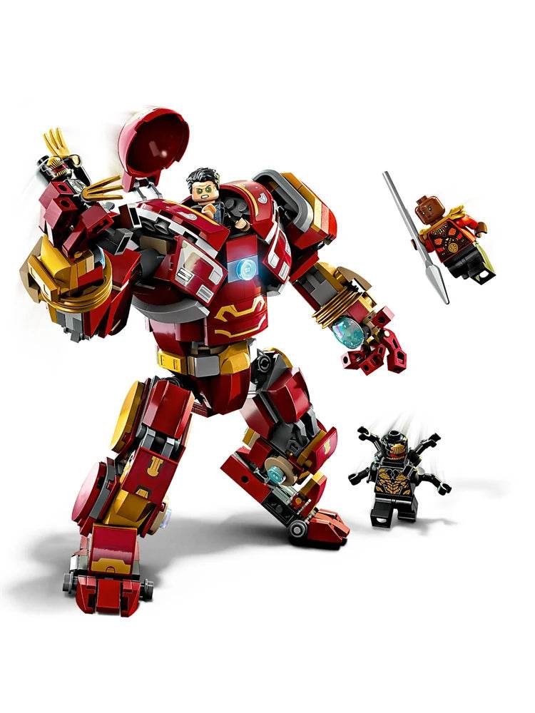 LEGO76247 Marvel The Hulkbuster: The Battle of Wakanda, Action Figure, Buildable Toy with Hulk Bruce Banner Minifigure, Avengers - LEGO76247