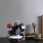Waterfall Backflow Incense For Home And Office Decoration With Incense Cones - 1pcs