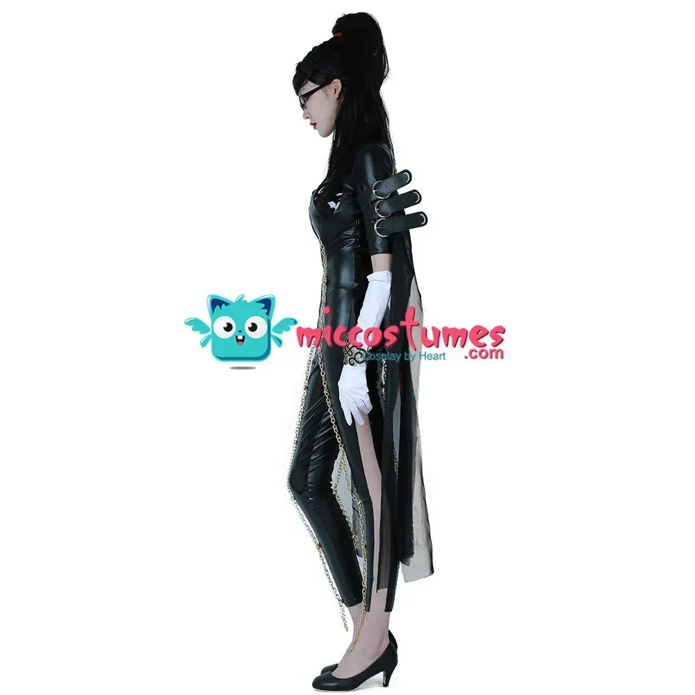 Miccostumes Women's Witch Cosplay Bodysuit Halloween Costume With Gloves Headband