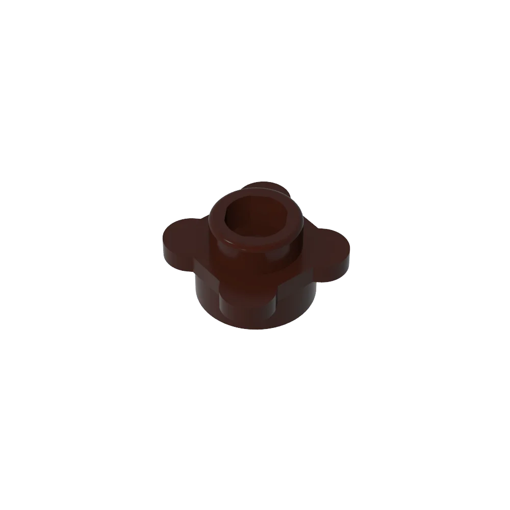 Gobricks GDS-839 Plate Round 1x1 with Flower Edge | Compatible with Lego 33291 28573