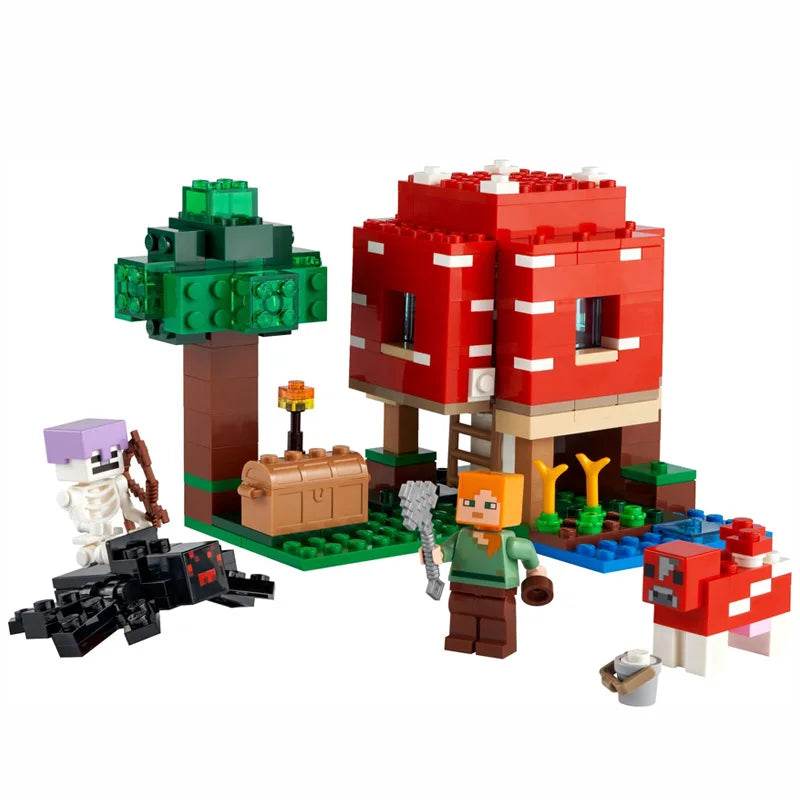 LEGO 21179 Minecraft The Mushroom House Set - LEGO21179