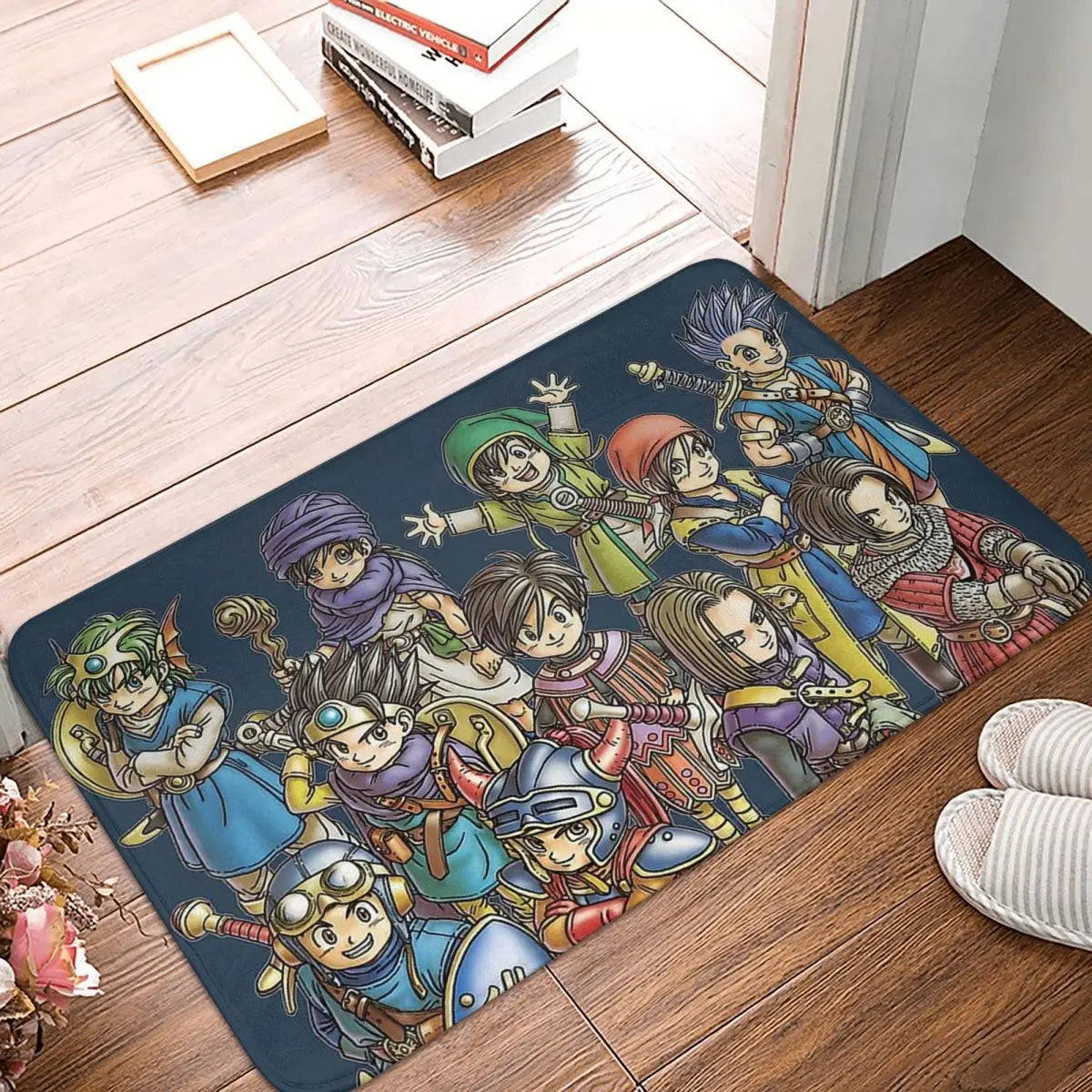 Dragon Quest – paillasson antidérapant, tapis de bain et de cuisine, décoration moderne pour la maison