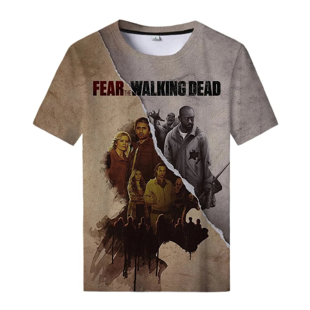 Tshirts TV The Walking Dead 3D Print