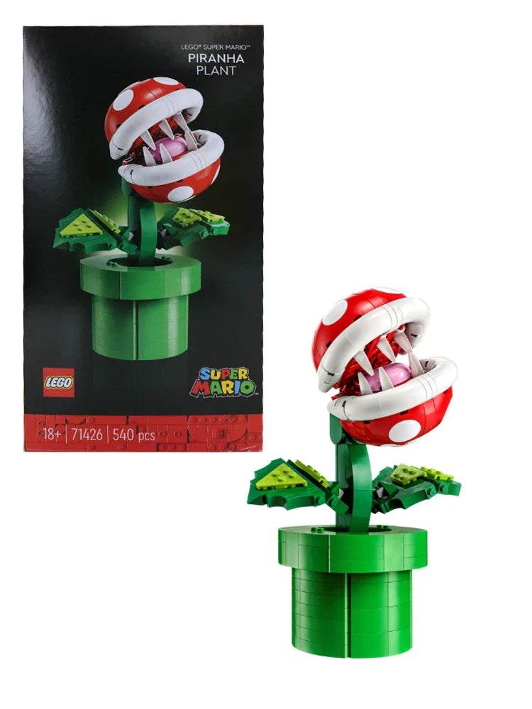 LEGO 71426 Super Mario Piranha Plant, Build and Display Super Mario Brothers Collectible for Adults and Teens - LEGO71426