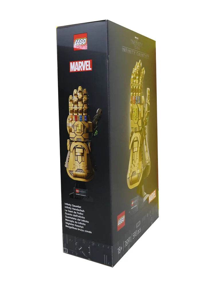 LEGO 76191 Marvel Infinity Gauntlet Collectible Building Kit; Thanos Right Hand Gauntlet Model with Infinity Stones (590 Pieces) - LEGO76191
