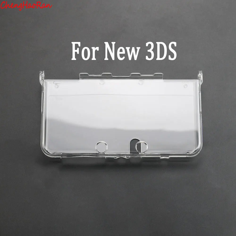 1 Piece Clear Protective Case for PSP PSV GBA SP NDSL DSI NDSi XL 3DS XL New 3DS XLLL Console | Universal Crystal Hard Shell