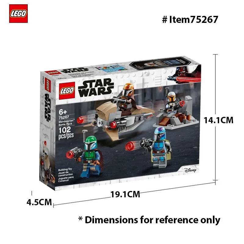 LEGO 75267 Star Wars Mandalorian Battle Pack Mandalorian Shock Troopers,Great Gift Idea for Any Fan of Star Wars 102 PCS - 75267