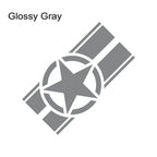 Jeep Hood Cover Decal – Pentagram Star Vinyl Sticker | Wrangler JK JL TJ, Renegade, Patriot, Trailhawk, Rubicon
