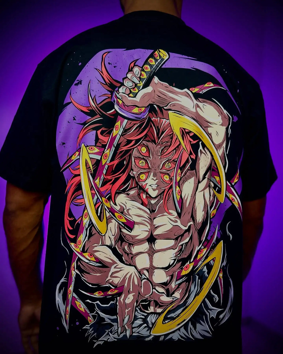 Demon Slayer Graphic T Shirts Oversized Hip Hop Streetwear