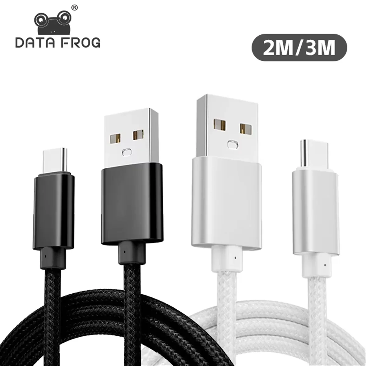 Data Frog 10ft USB Type C Charging Cable for PS5 and Xbox Series X S Controller | Fast Charging Cord