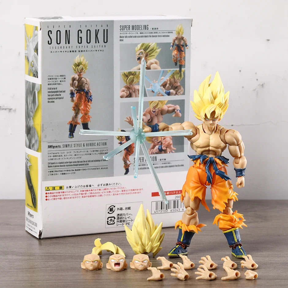 Dragon Ball Z Super Saiyan Goku (Legendary) Awakening PVC Action Figure Collectible Model Doll Gift