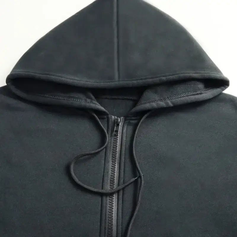 Solo Leveling Graphic Hoodie Streetwear Zip-Up