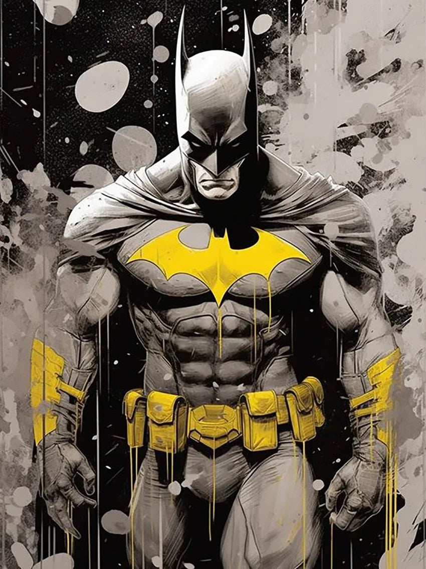 Comics Batman DC Diamond Painting New Pixel 5D Wall Posters