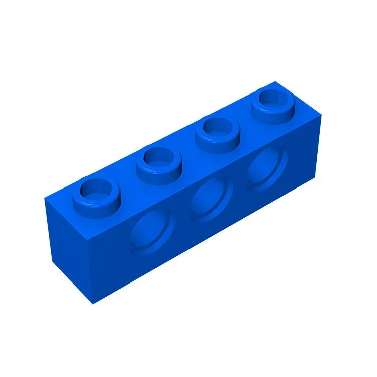 Gobricks GDS-625 Technical Brick 1x4 3-Hole | Compatible with Lego 3701
