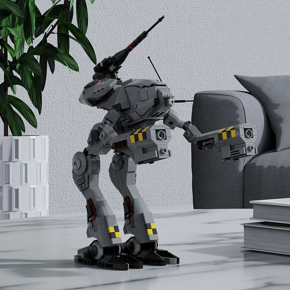 BuildMocMarauder MAD-3R and Flea Mecha Robot Building Block Set High-tech Mech Model Toys for Kids Gifts