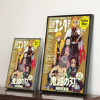 Demon Slayer Good Quality Prints and Posters Waterproof Paper Sticker Coffee House Bar Posters Wall Stickers