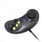 Wired Controller Compatible With Sega Genesis (XYAB) - 
