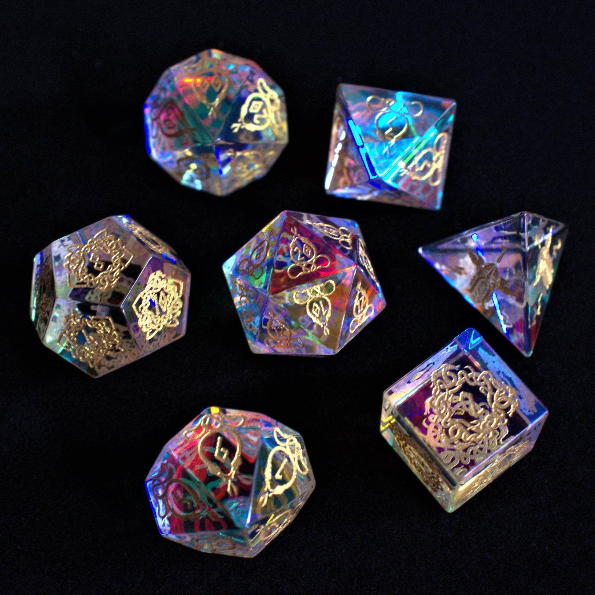 Serpent of Midgard Prism Glass Dice Set 'PRE-ORDER | SPRING EVENT DEAL' - 