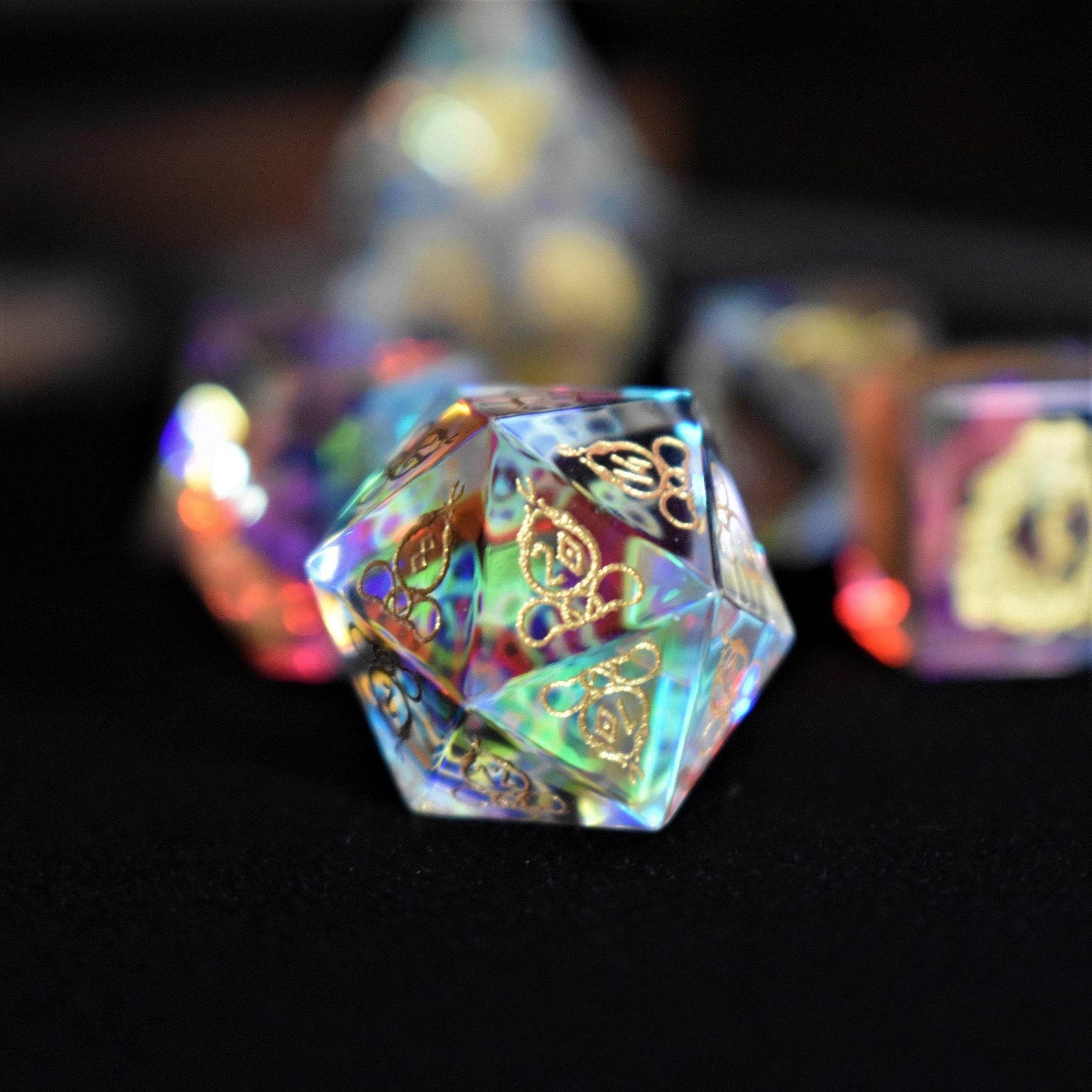 Serpent of Midgard Prism Glass Dice Set 'PRE-ORDER | SPRING EVENT DEAL' - 
