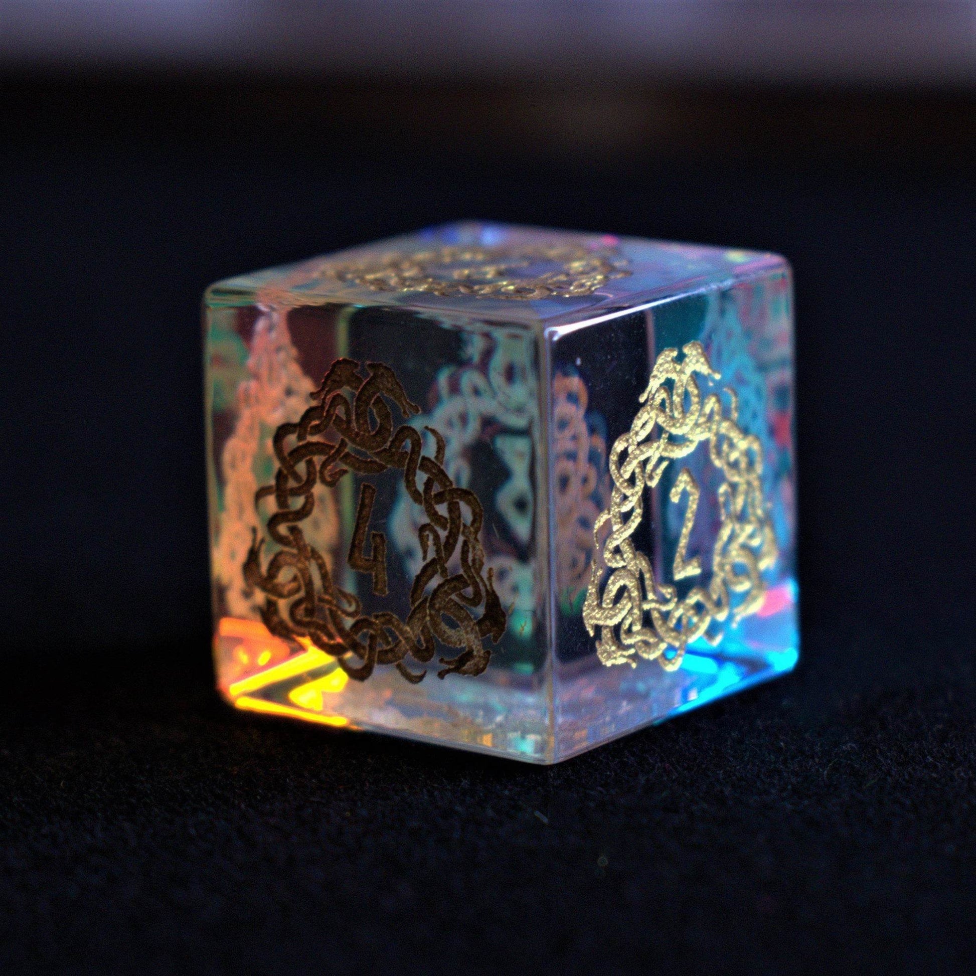 Serpent of Midgard Prism Glass Dice Set 'PRE-ORDER | SPRING EVENT DEAL' - 