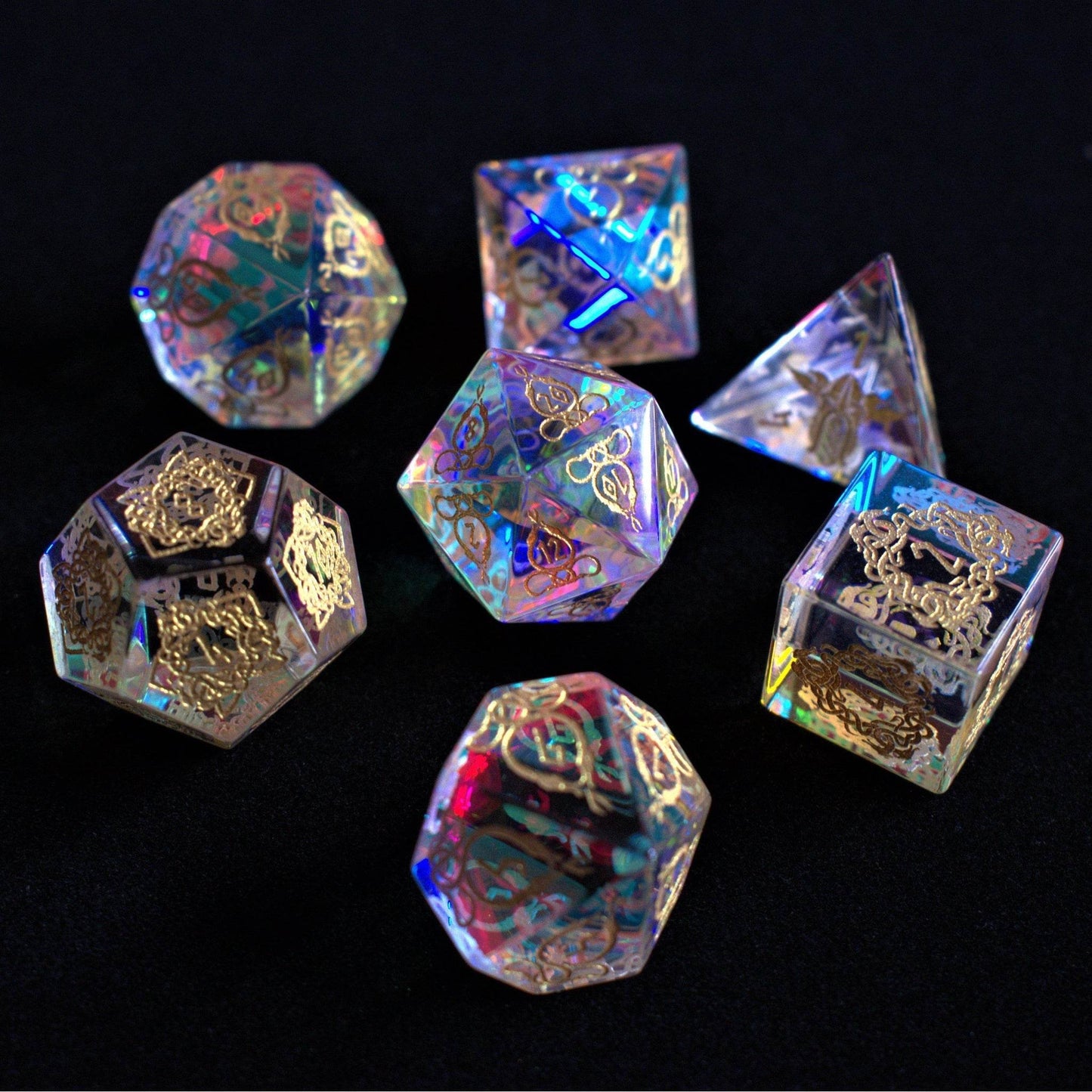 Serpent of Midgard Prism Glass Dice Set 'PRE-ORDER | SPRING EVENT DEAL' - 