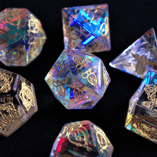 Serpent of Midgard Prism Glass Dice Set 'PRE-ORDER | SPRING EVENT DEAL' - 