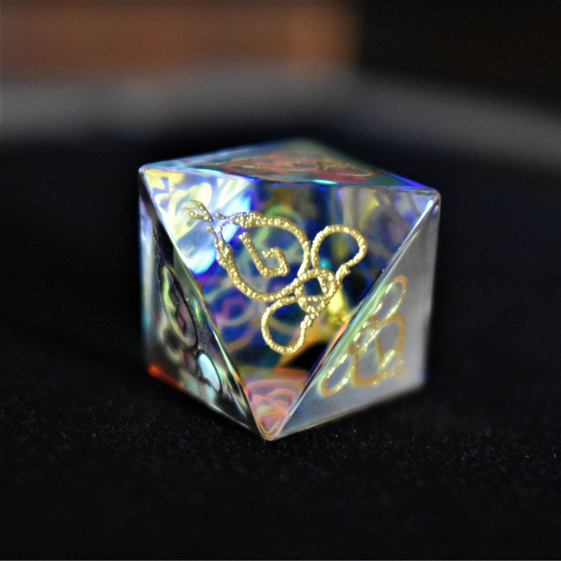 Serpent of Midgard Prism Glass Dice Set 'PRE-ORDER | SPRING EVENT DEAL' - 
