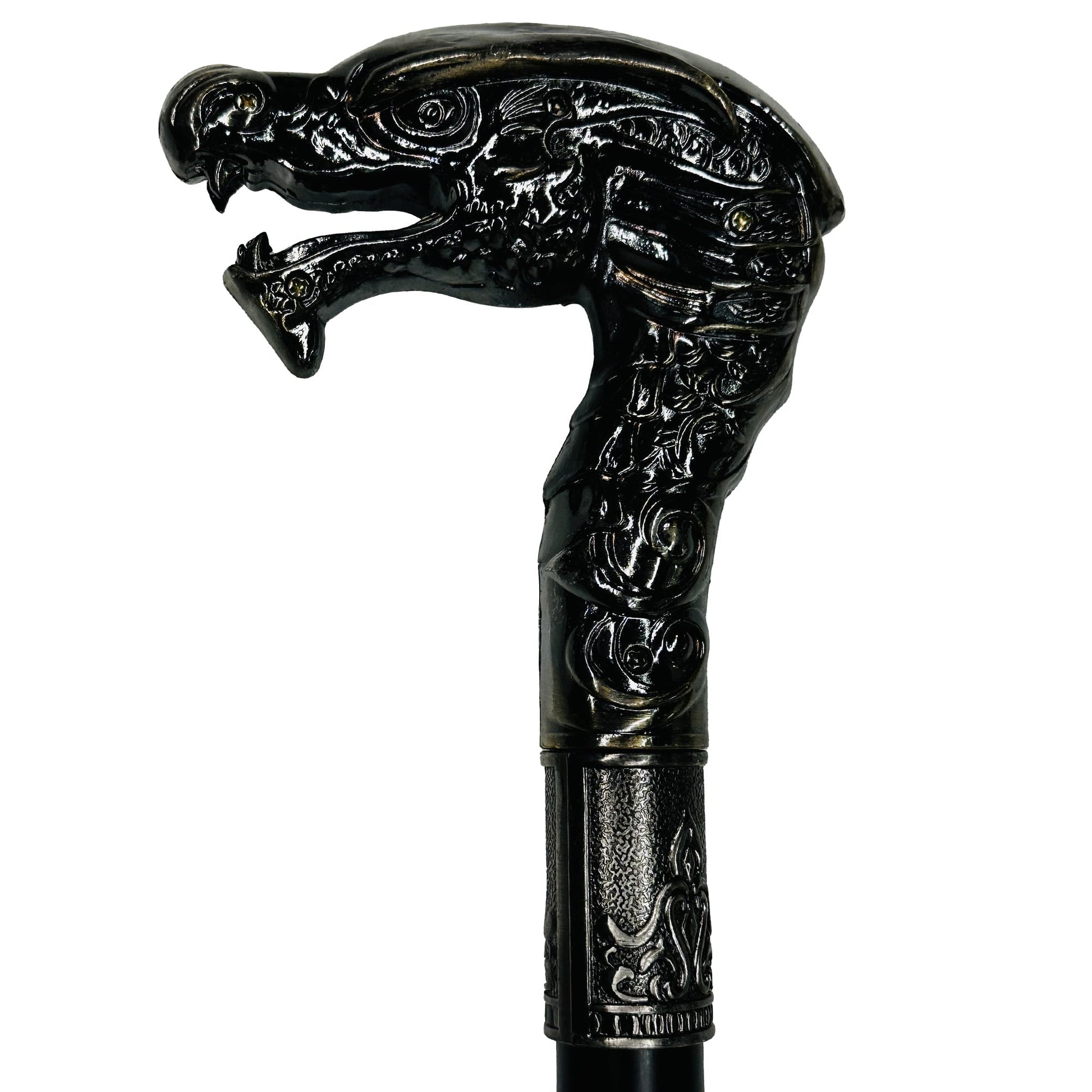 Majestic Chinese Dragon Walking Cane-1