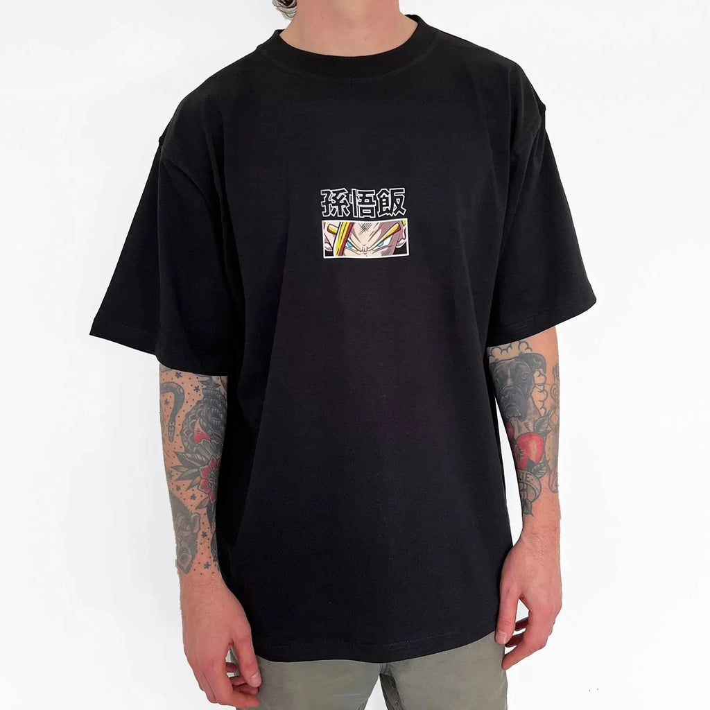 Dragon Ball Son Goku Oversized Retro Graphic T-Shirt 2026