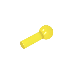 Gobricks Bar 1L with Tow Ball | Compatible Building Block Technical Parts