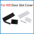 Replacement Doors Compatible With Nintendo Wii (Black) - Black