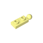 Gobricks GDS-852 Plate Modified 1 x 2 with Tow Ball on End | Building Block for DIY Creations