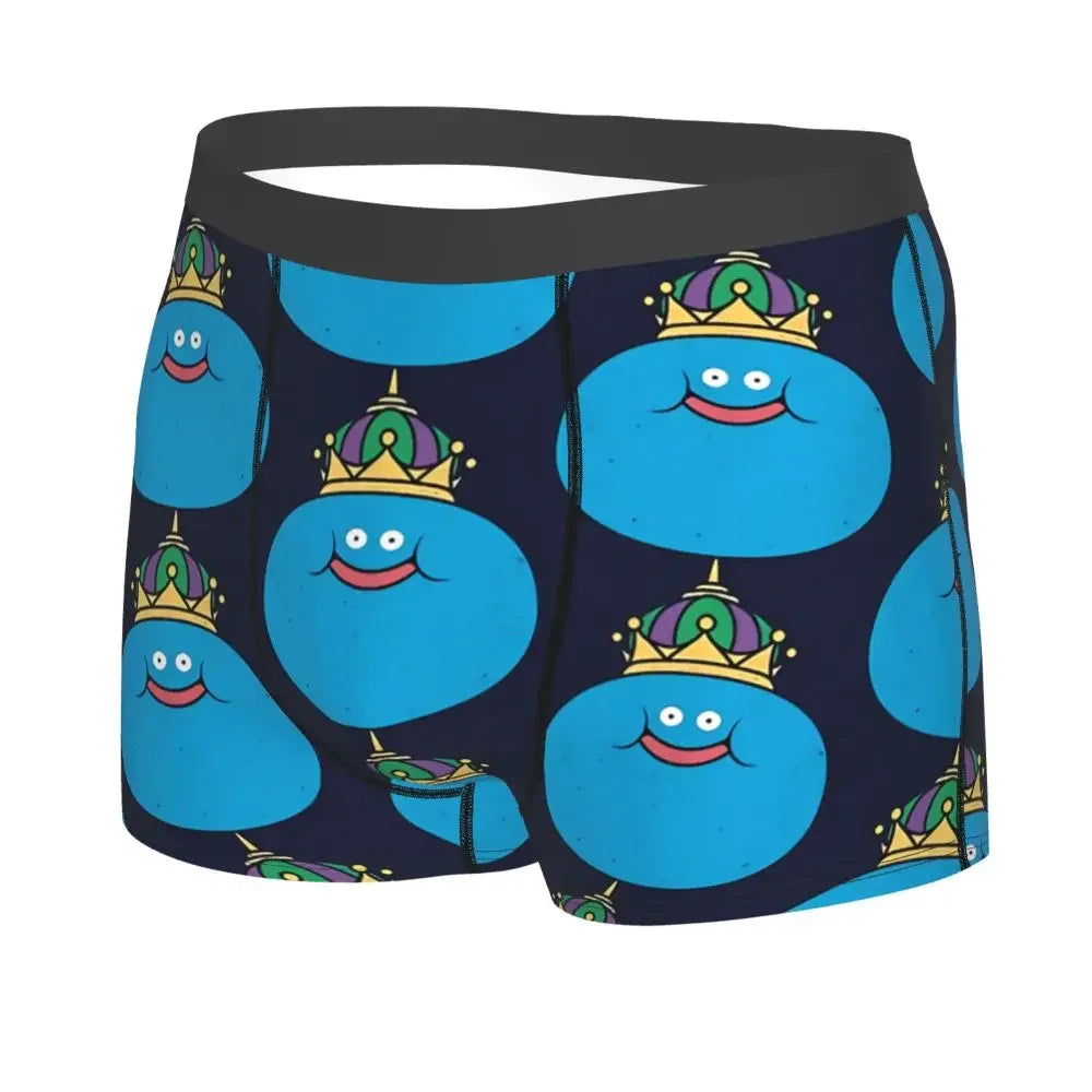 King Slime Monster Man's Boxer Briefs Underpants Dragon Quest Game Highly Breathable Top Quality Gift Idea