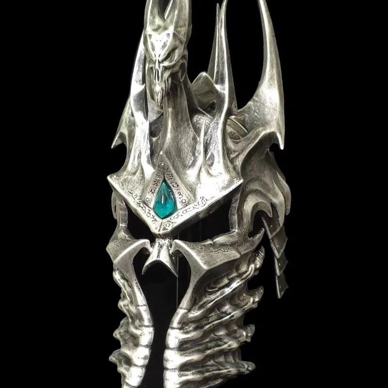 Alsace The Lich King Helmet 1/1 Helmet Of Dominance Crown Of Cold Ice Helmet Model Collection Birthday Gifts